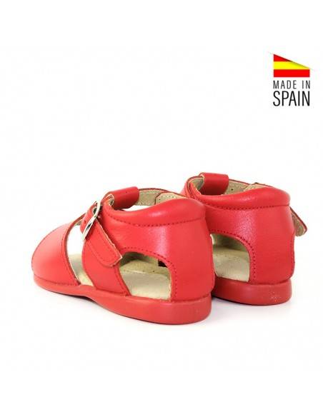 SANDALIAs rojas niños