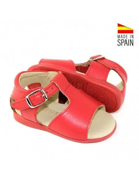 SANDALIAs rojas niños
