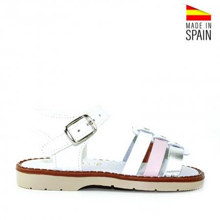 SANDALIAS DE PIEL NIÑA TIRas