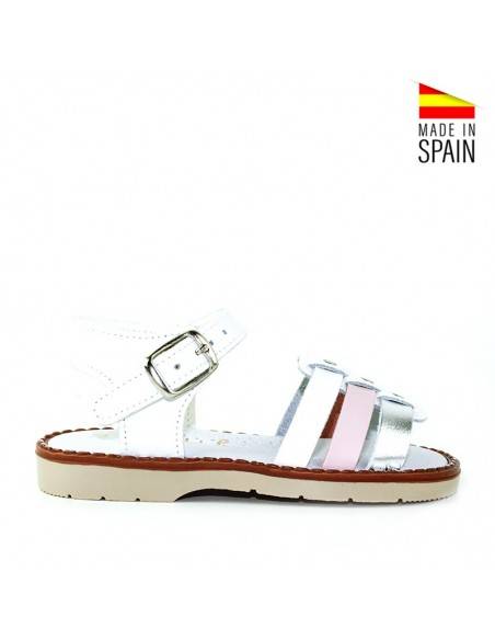SANDALIAS DE PIEL NIÑA TIRas