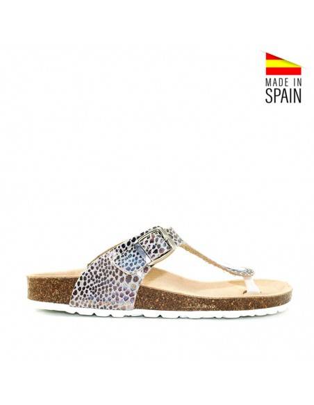 CHANCLAS DEDO PLATA BIO