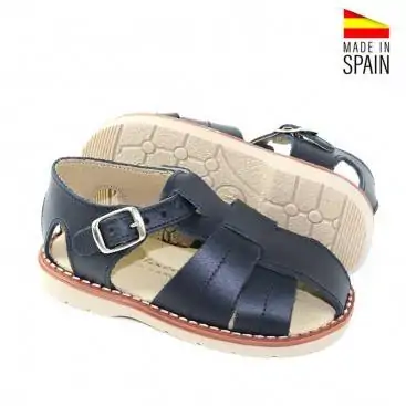 SANDALIA PIEL niño baratas