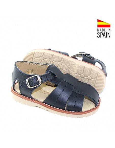 SANDALIA PIEL niño baratas