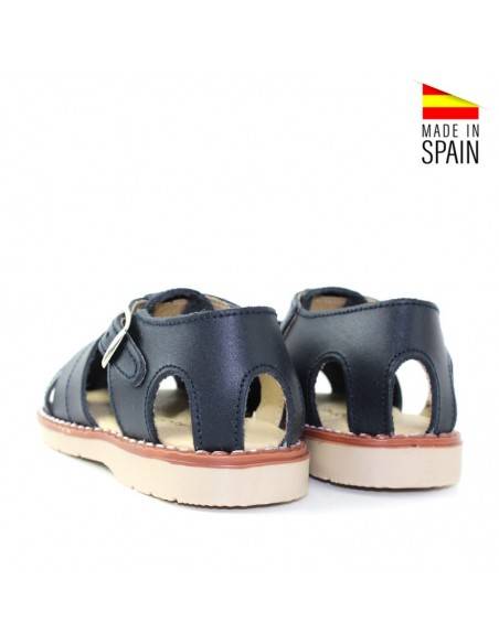 SANDALIA PIEL niño baratas