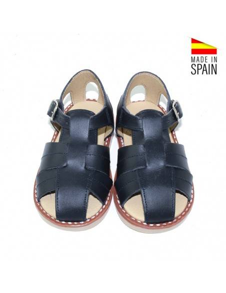 SANDALIA PIEL niño baratas
