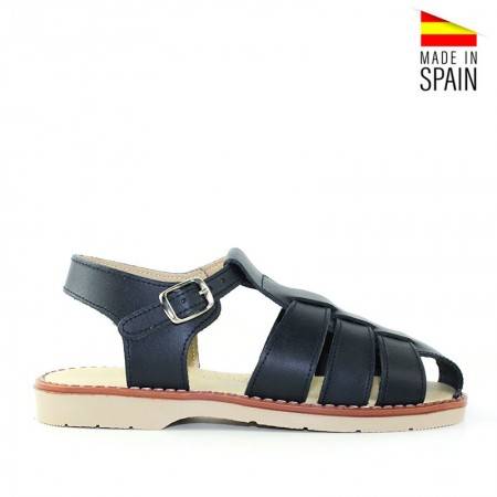 Sandalias niño 2025 azul marino