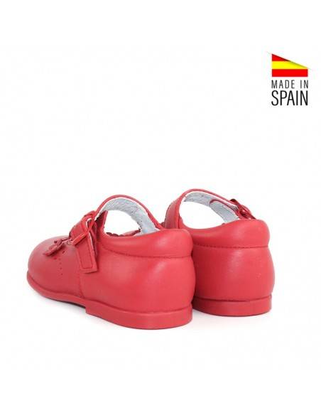 MERCEDITAS NIÑA PIEL ROJAS