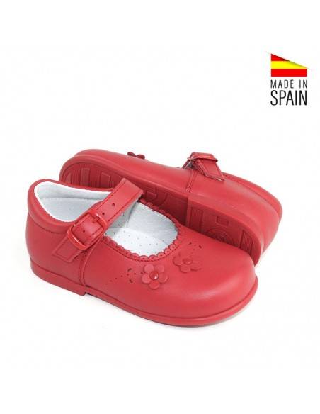 MERCEDITAS NIÑA PIEL ROJAS