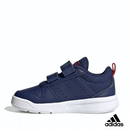 ZAPATILLAS ADIDAS TENSAUR PARA BEBE AZUL MARINO DE PIEL CON VELCRO