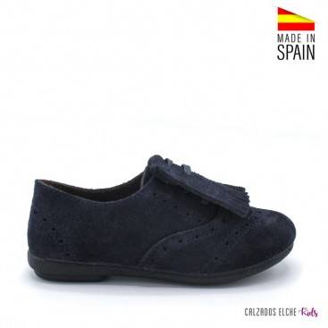 BLUCHER NIÑOS AZUL MARINO