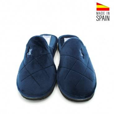 Zapatillas casa hombre marino fabricadas en España