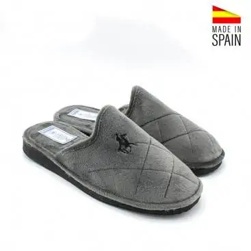 ZAPATILLA DE CASA grises para hombre