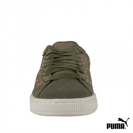 puma suede verde oliva