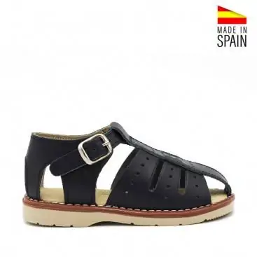 sandalias niño piel