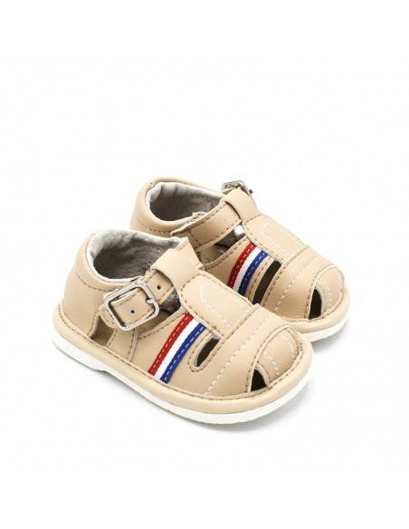 SANDALIAS BEBÉ BEIGE