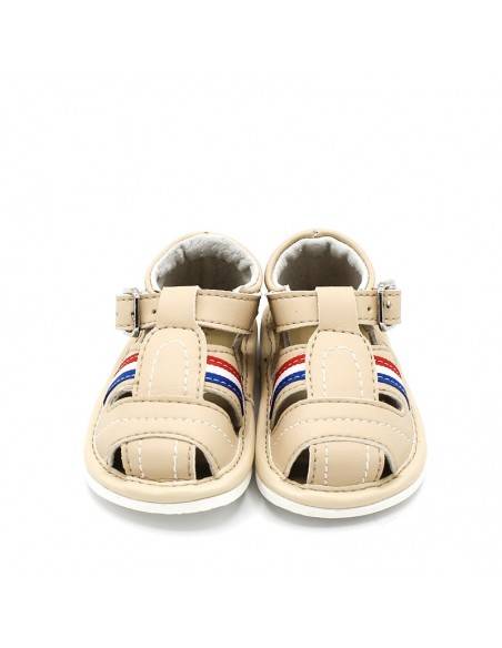 SANDALIAS BEBÉ BEIGE