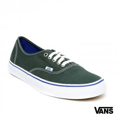 vans verde botella