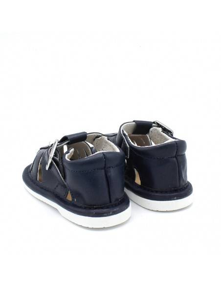 sandalias bebe piel