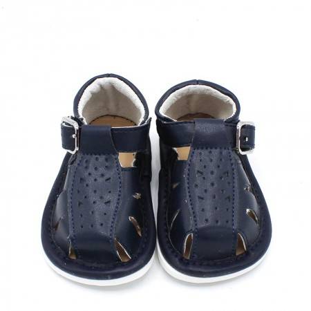 sandalias bebe piel