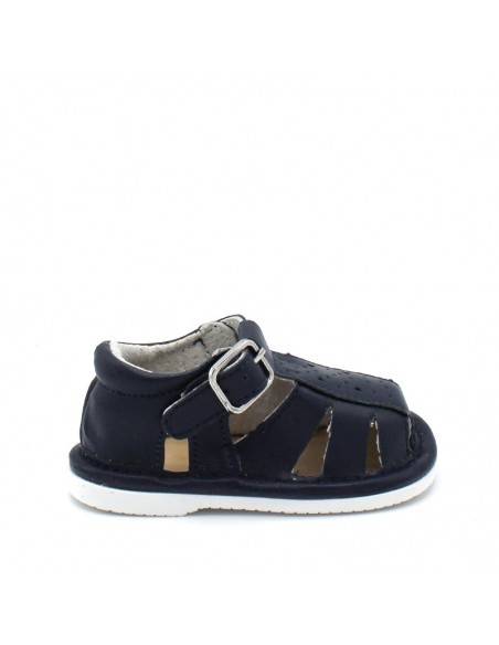 sandalias bebe piel