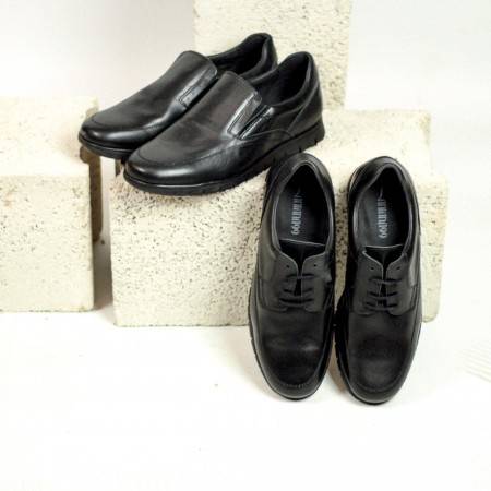 Zapatos Velcro Negros para Hombre con Dise o 24 Horas