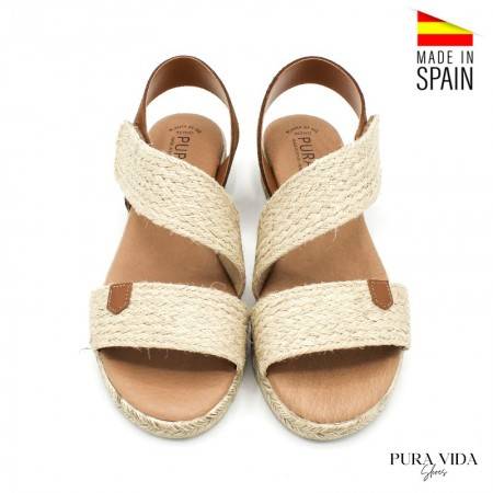 SANDALIAS PURAVIDA PARA MUJER COMODAS DE ESPARTO 2021