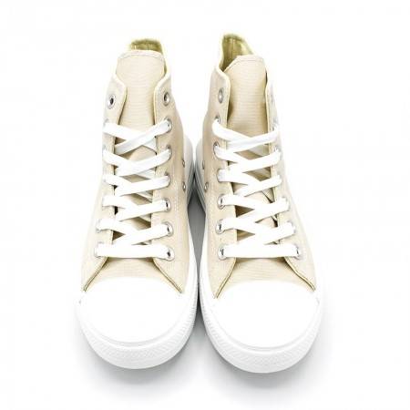 BOTIN DE LONA BEIGE CON PLATAFORMA CLON DE CONVERSE MOVE