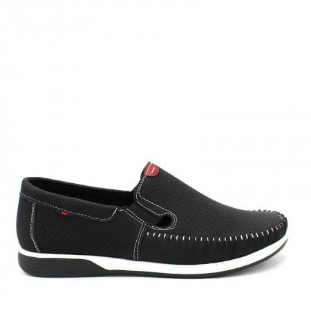 Zapatos de verano para Hombre sin cordón en color Negro