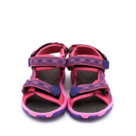 Sandalias Deportivas para Niña con Triple Velcro color Fucsia 2021