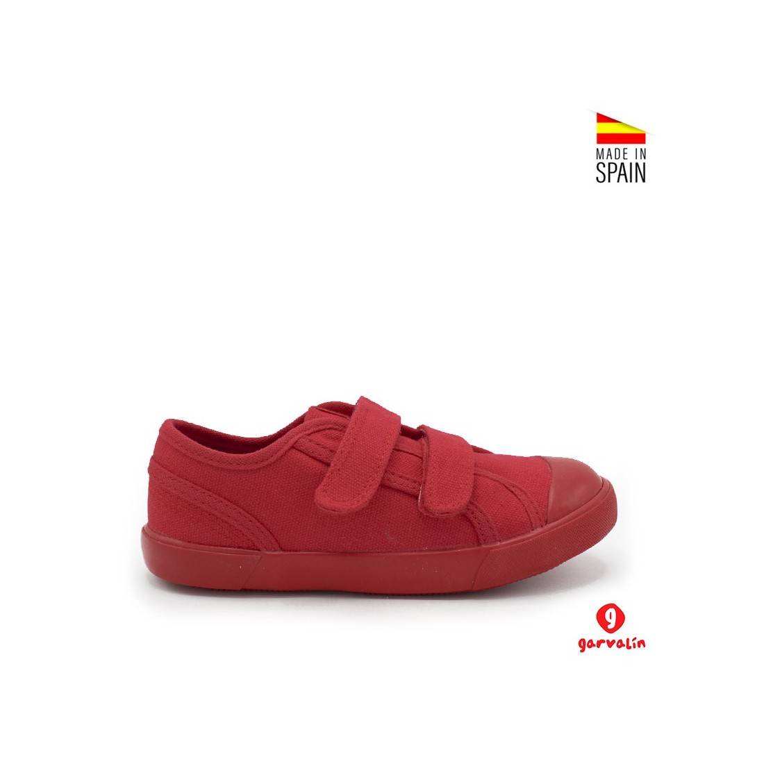 Zapatilla Lona Unisex Roja