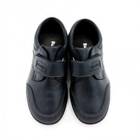 zapato colegial niño azul marino