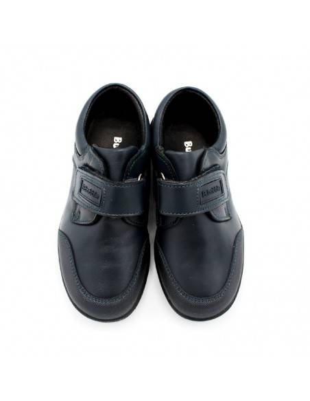 zapato colegial niño azul marino
