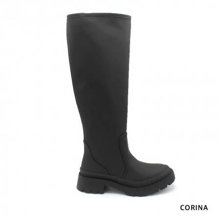 Bota Alta Track para Mujer de color Negro - Corina 2021 2022