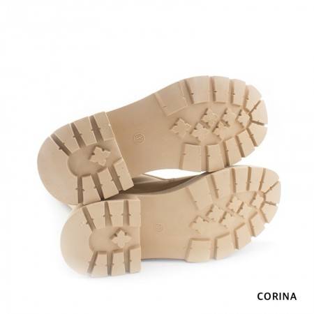 Bota Alta Track para Mujer de color Beige - Corina 2021 2022