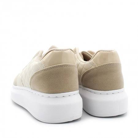 Zapatillas con Plataforma para Mujer en color Beige - Colección 2021 / 2022