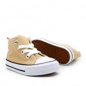 BOTIN LONA NIÑO BEIGE