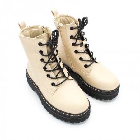 Bota Militar Andrea - Beige - Turkesha