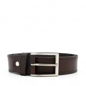 cinturon de hombre marrón