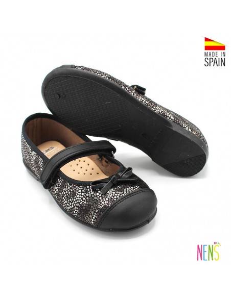 zapatos niña negros