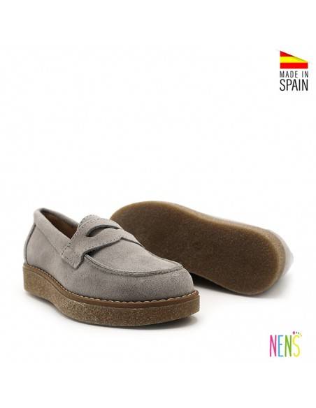 mocasines niña piel