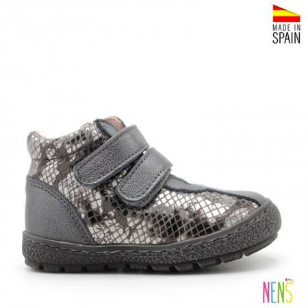 botin niña piel