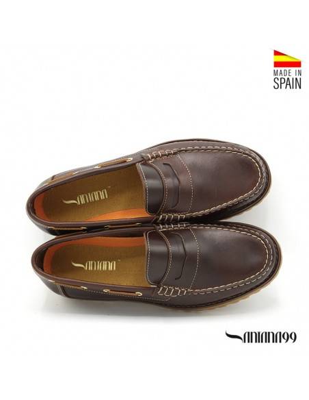 Mocasín hombre marron
