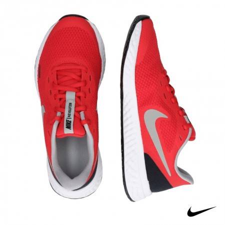 Zapatillas Nike Revolution 5 (GS) en color Rojo