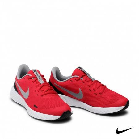Zapatillas Nike Revolution 5 (GS) en color Rojo