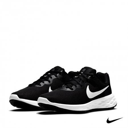 músculo veinte jamón Zapatillas Nike Revolution 6 NN color Negro y blanco