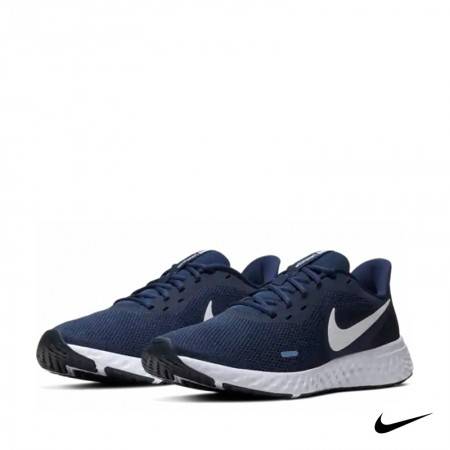 Zapatillas Running Nike Revolution 5 Mujer Azul | Solo Deportes