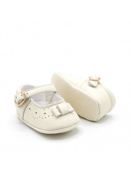 zapatos bebe niña beige