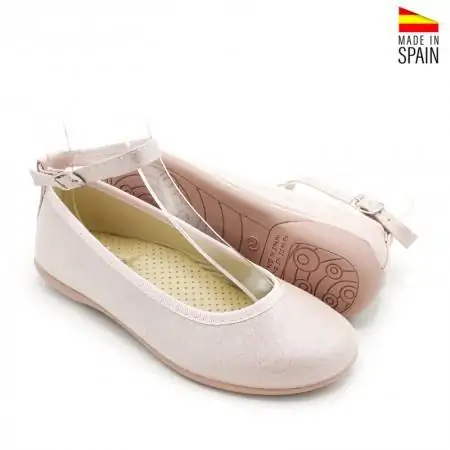 manoletinas comunión niña rosas