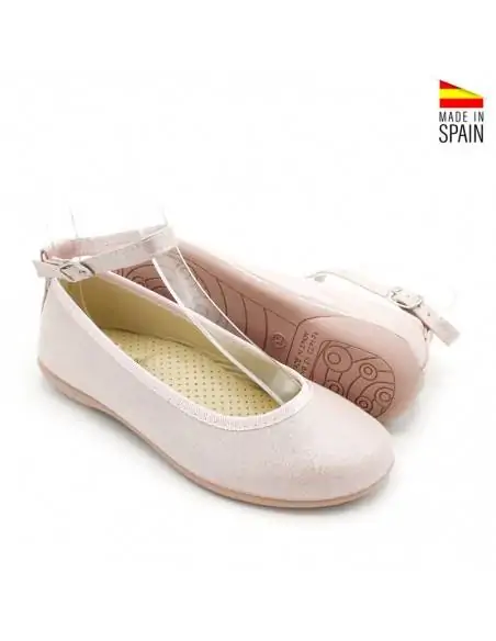 manoletinas comunión niña rosas