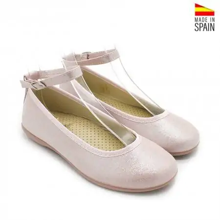 zapatos comunión niña rosas